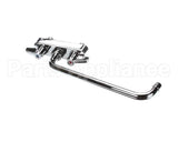 5F-4CLX12 T&S Brass Equip Workboard Faucet 4 Cc Deck Mount