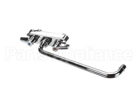 5F-4CLX12 T&S Brass Equip Workboard Faucet 4 Cc Deck Mount