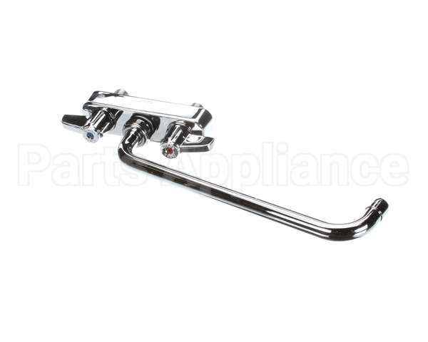 5F-4CLX12 T&S Brass Equip Workboard Faucet 4 Cc Deck Mount