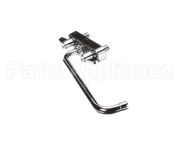 5F-4CLX12 T&S Brass Equip Workboard Faucet 4 Cc Deck Mount