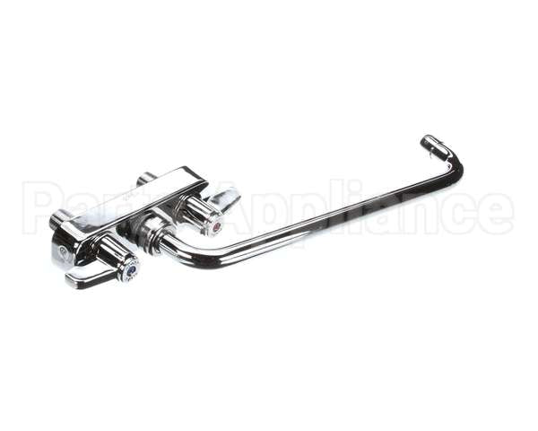 5F-4CLX12 T&S Brass Equip Workboard Faucet 4 Cc Deck Mount