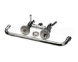 5F-4DLX12 T&S Brass Faucet Deck Mount 4 Centers 12 Swing