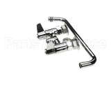 5F-4DLX12 T&S Brass Faucet Deck Mount 4 Centers 12 Swing