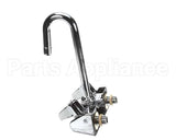 5F-4WLX03 T&S Brass Equip 4 Wall Mount Faucet W/ 3 Swivel Go
