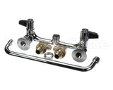 5F-8WLS12 T&S Brass 8 Wall Mount Faucet, 12 Swing Nozzle, Le