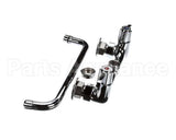 5F-8WLX12 T&S Brass Faucet, Wall Mount, 8 Centers, 12 Swing