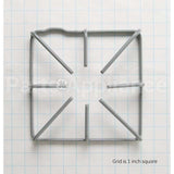 WB31K10017 GE Gas Range Burner Grate - Gray