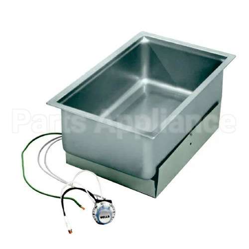 5P-SS206ERD-120 Compatible Wells Warmer, Bottom Mount, W/Drain