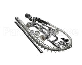 5PR-8W12-C T&S Brass Pre-Rinse Unit: 8 Wall Mount, Low-Flow S