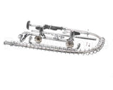 5PR-8W12 T&S Brass Pre-Rinse, Wall Mount Base, 8 Centers, 6