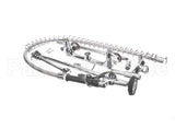 5PR-8W12 T&S Brass Pre-Rinse, Wall Mount Base, 8 Centers, 6