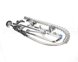 5PR-8W14 T&S Brass Pre-Rinse, Wall Mount Base, 8 Centers, 6