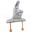 5SL1000 Compatible TS Brass Faucet, 4" Deck, Single Control