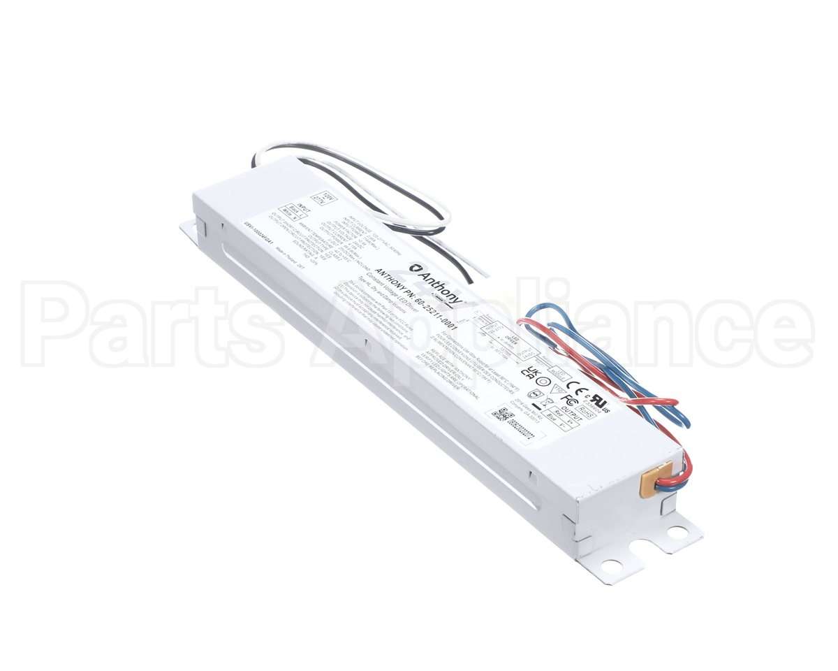 60-25211-0001 Anthony International Assy,Driver,Non-Dim,24V/100W U