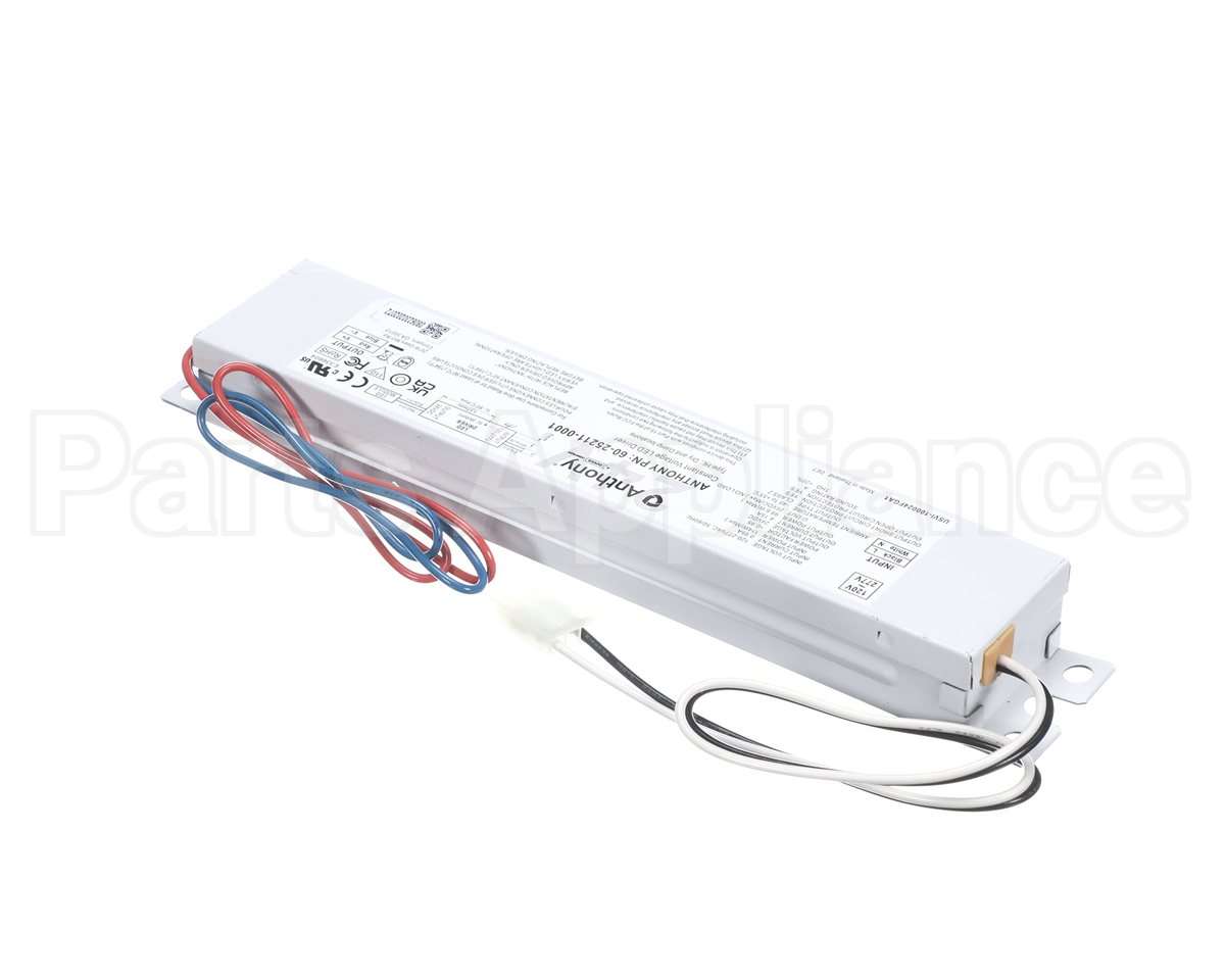 60-25211-0001 Anthony International Assy,Driver,Non-Dim,24V/100W U