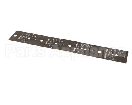 600560 Piper Products Thermostat Decal