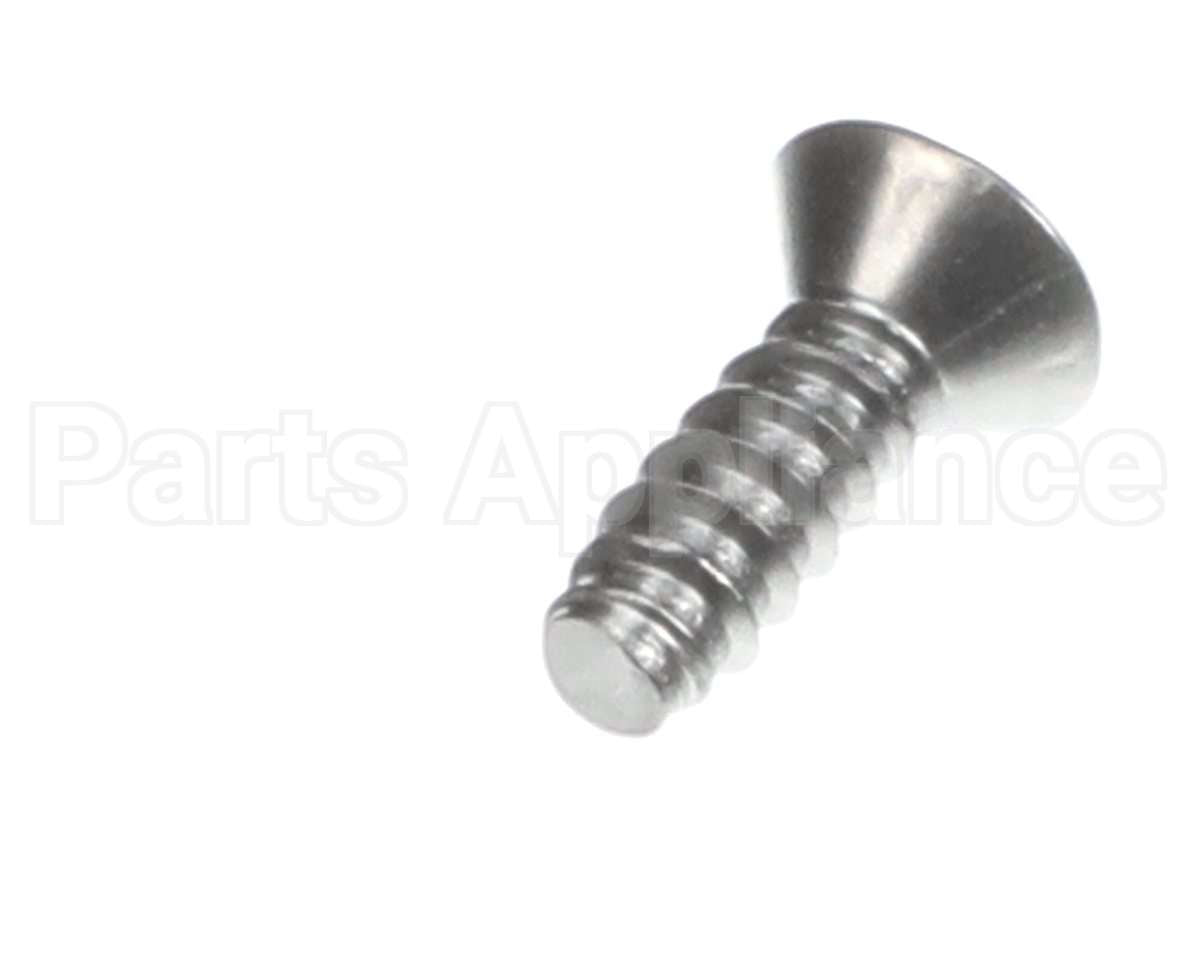 601-106A Beverage Air Screw Pfsm #8 X 1/2 Ss
