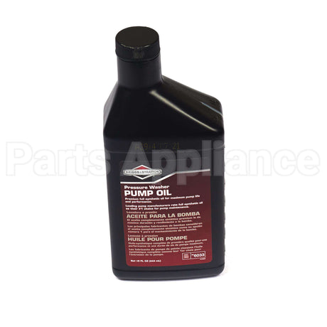 6033 Briggs & Stratton Acc Bttl 15 Oz Syn Pump Oil B&S