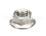 60563 Blodgett Nut M5 A2 W/Flange, Serrated
