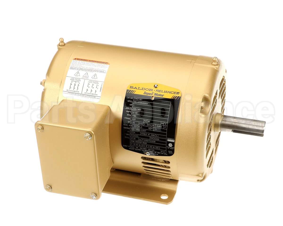 60935-0 Pennbarry Motor 1 Hp 208 3 Ph