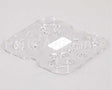 60CWD-135 Cambro 1/6 Size Clear Camwear Food Pan Drain Sh