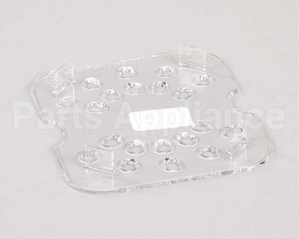 60CWD-135 Cambro 1/6 Size Clear Camwear Food Pan Drain Sh