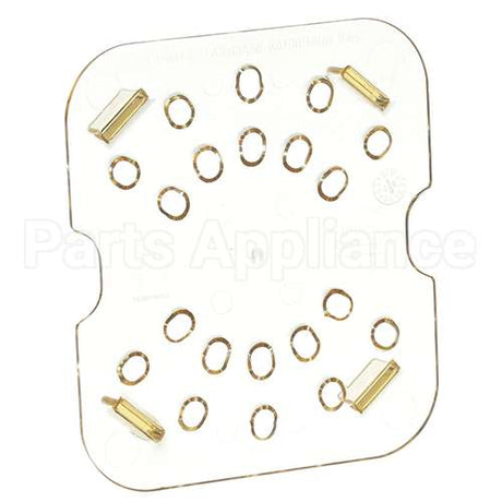 60HPD Compatible Cambro Shelf, Drain - 1/6 Size