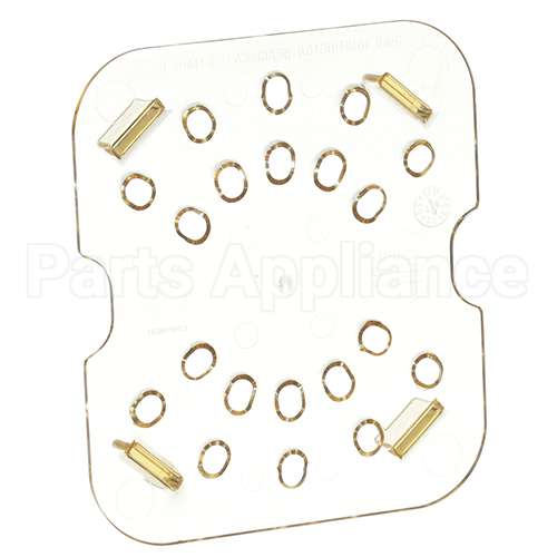 60HPD150 Compatible Cambro Shelf, Drain - 1/6 Size