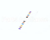 6100602 Pitco Label,Ovrelay Bww Wing