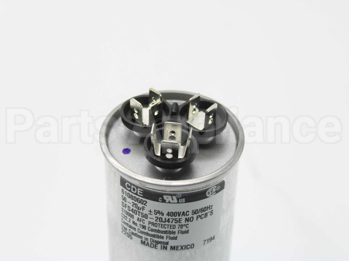 61080602 Friedrich Air Conditioning Capctr 50/20 Mf 400V 2.00