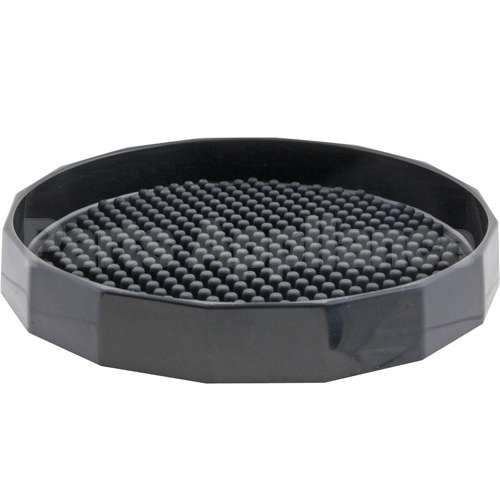 611-0606 Compatible Vollrath Coaster, Pitcher, Plastic, Blk