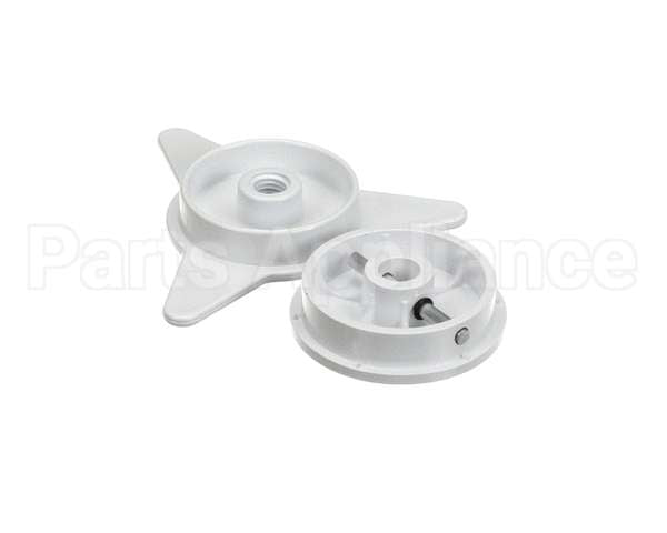 6110023 Heat Seal White Core Adapter Set, 3", Plastic