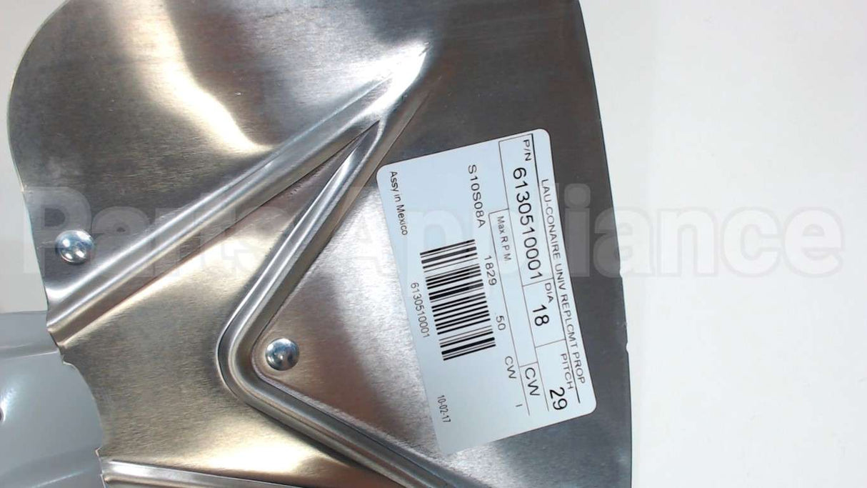 6130510001 Lau 2Bl 18Dia 29Deg 1/2 Cw Fan Bld