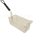 61595 Compatible Keating Basket, Fry 11" X 5-3/8", Fh Black Vinyl Handle