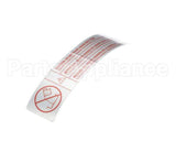 61848 Grindmaster Cecilware Decal, Front Caution