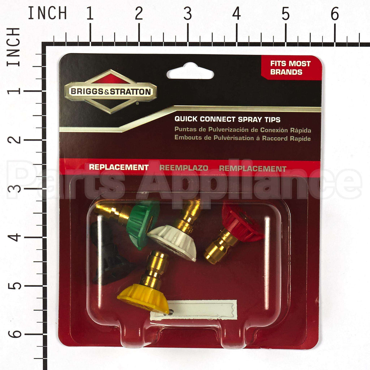 6193 Briggs & Stratton Acc Kit Qc Spray Tips B&S