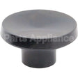 621930 Compatible Franke Knob, 1.5"Od, Blk Plst, #10-32Thd