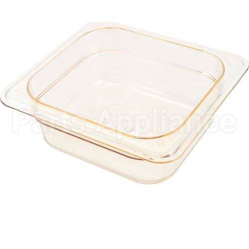 62HP-150 Compatible Cambro Pan, Food, H-Pan, 1/6, 2.5"D, Ambr