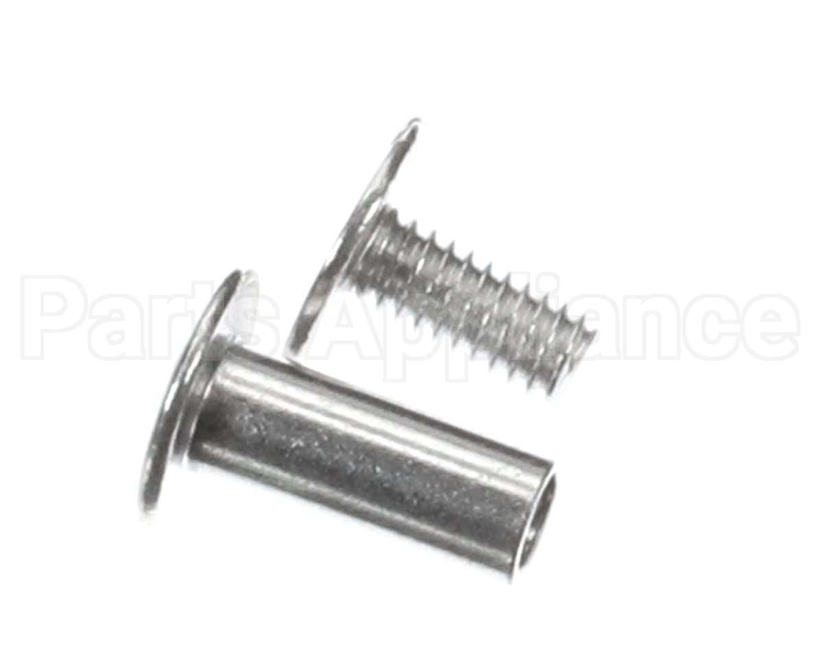 6320115 Delfield Screw,Post,Aluminum,1/2