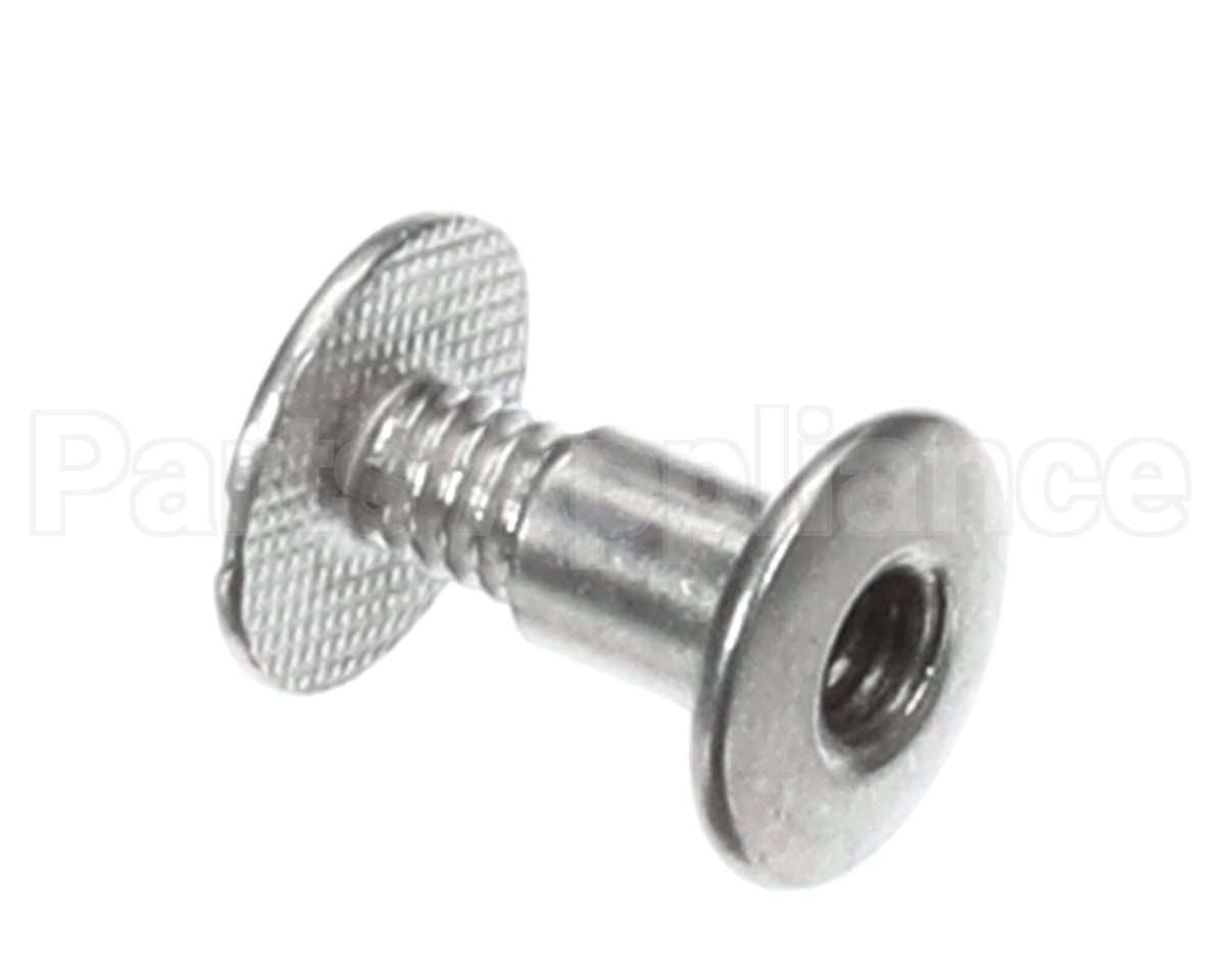 6320260 Delfield Screw,Post,Aluminum,1/4