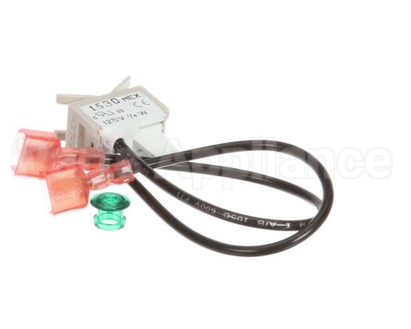 63495 Grindmaster Cecilware Lamp,Green,125V W/Leads