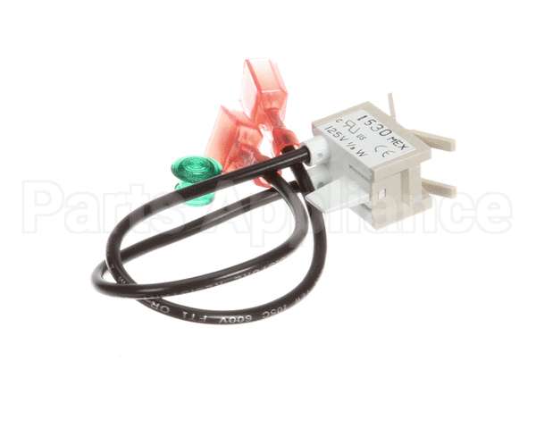 63495 Grindmaster Cecilware Lamp,Green,125V W/Leads
