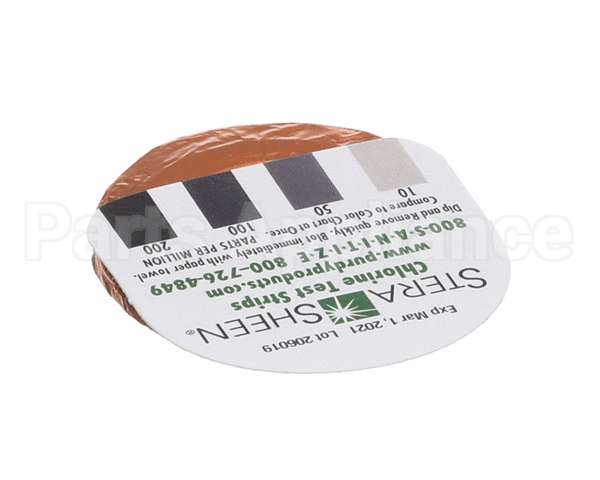 637000-TS Stoelting Stera-Sheen Chlorine Test 15Ft