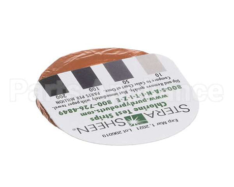 637000-TS Stoelting Stera-Sheen Chlorine Test 15Ft