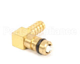 63709 Perlick Fitting, Elbow,Gas,Barbed,1/4