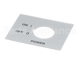 63993 Middleby Decal,Power On/Off Ps640S