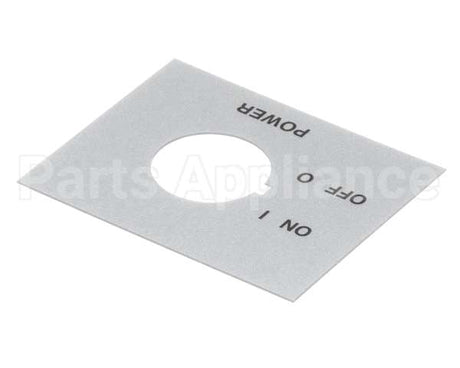 63993 Middleby Decal,Power On/Off Ps640S