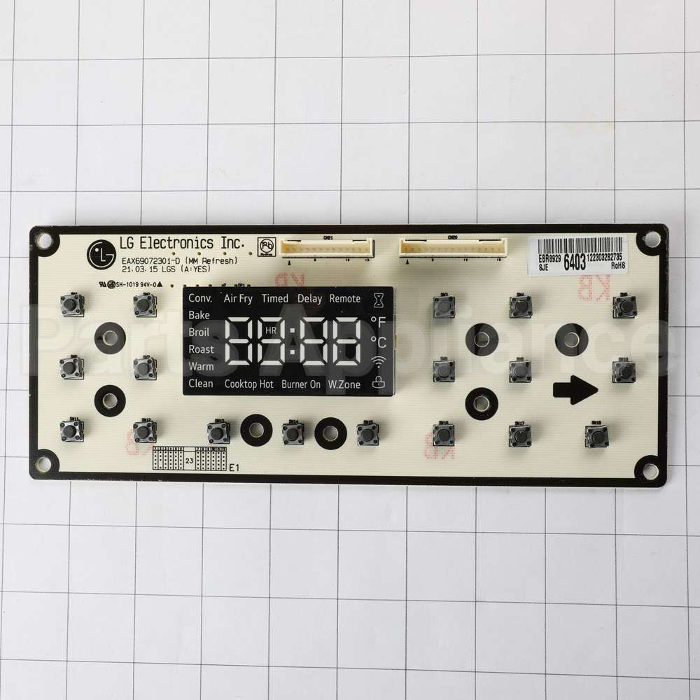 EBR89296403 LG Pcb Assembly,Display