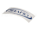 6401-5055 Oliver Nameplatelogo Blue On White