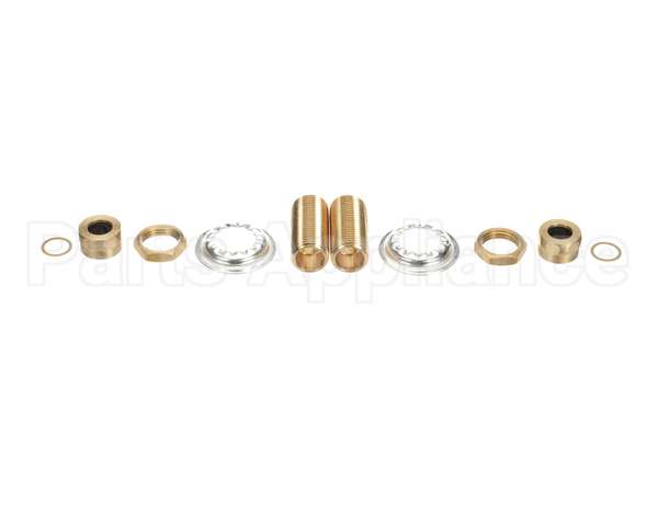 64238 Fisher Close Nipple 1/2 Brs 2Ea